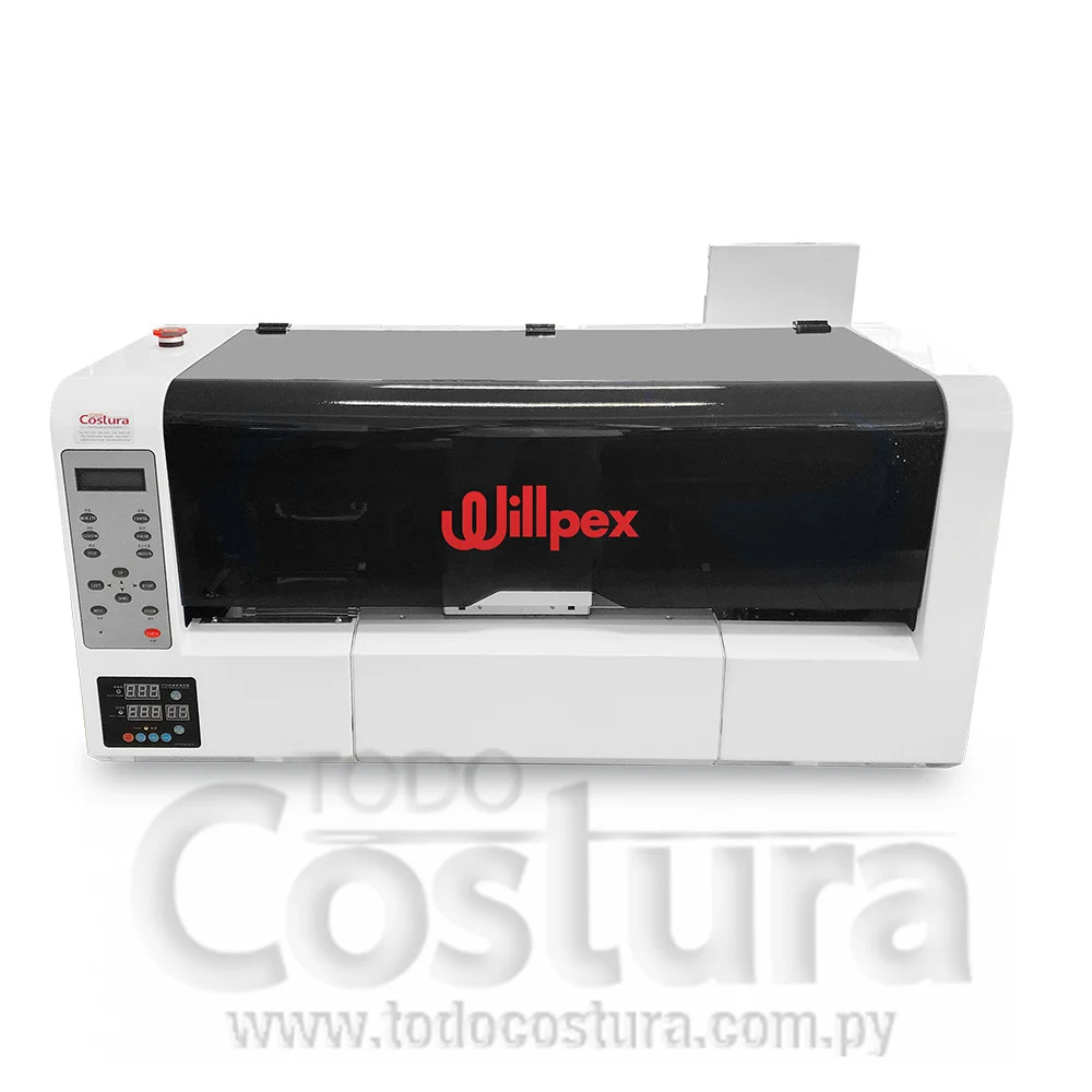 IMPRESORA DTF INDUSTRIAL (DOBLE CABEZAL - 30 CM) WILLPEX 30CM-B
